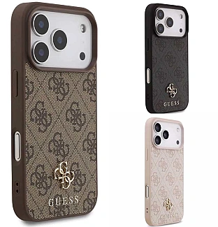 قاب Guess Magsafe گس طرح دار دو لوگو Iphone سری 17
